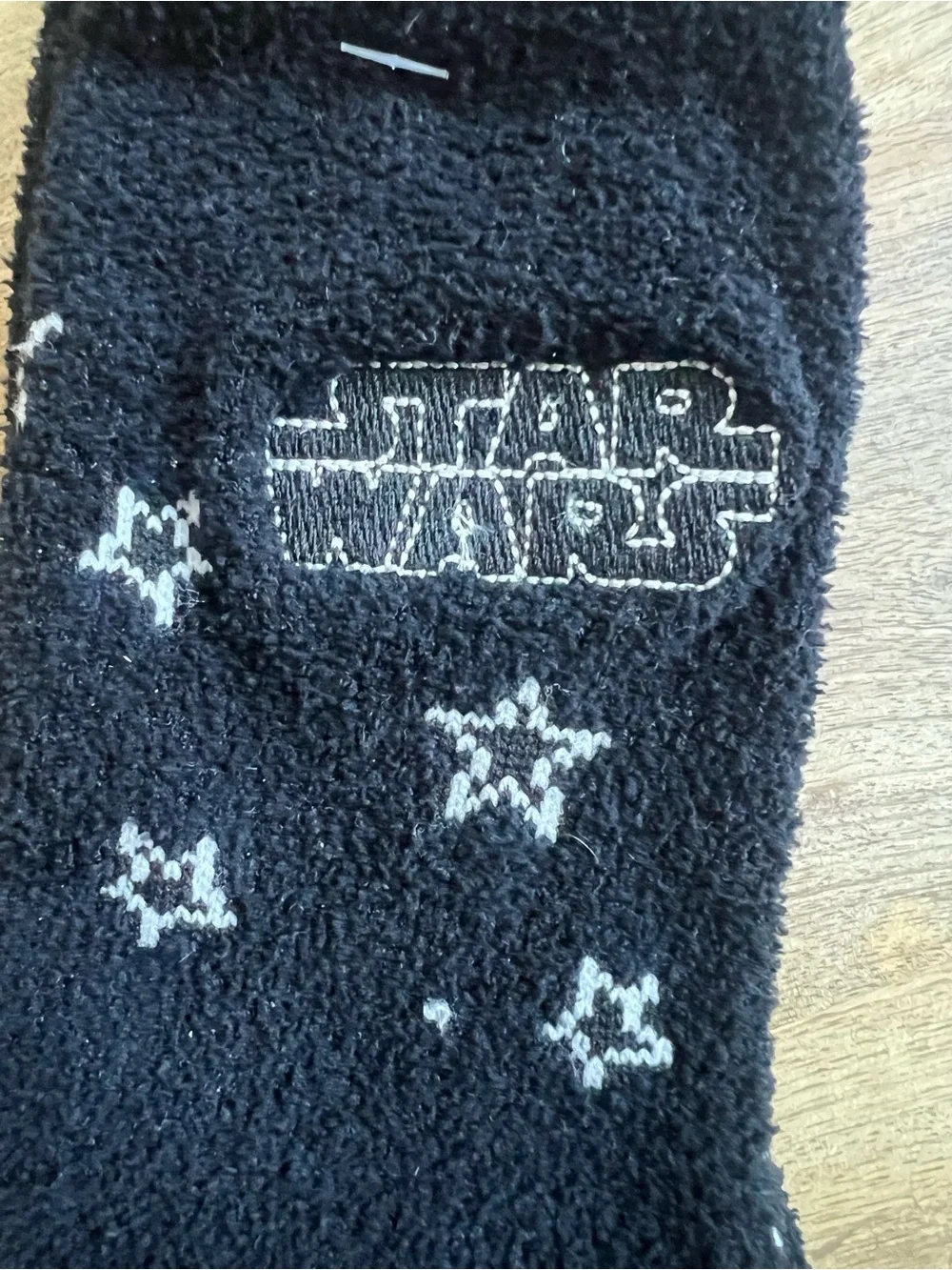 Star Wars Cozy Crew Socks with Star Print